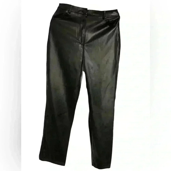 ACW STRAIGHT LEG LEATHER PANTS SIZE 9 Women - Picture 7 of 7